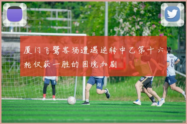 厦门飞鹭客场遭遇逆转中乙第十六轮仅获一胜的困境加剧